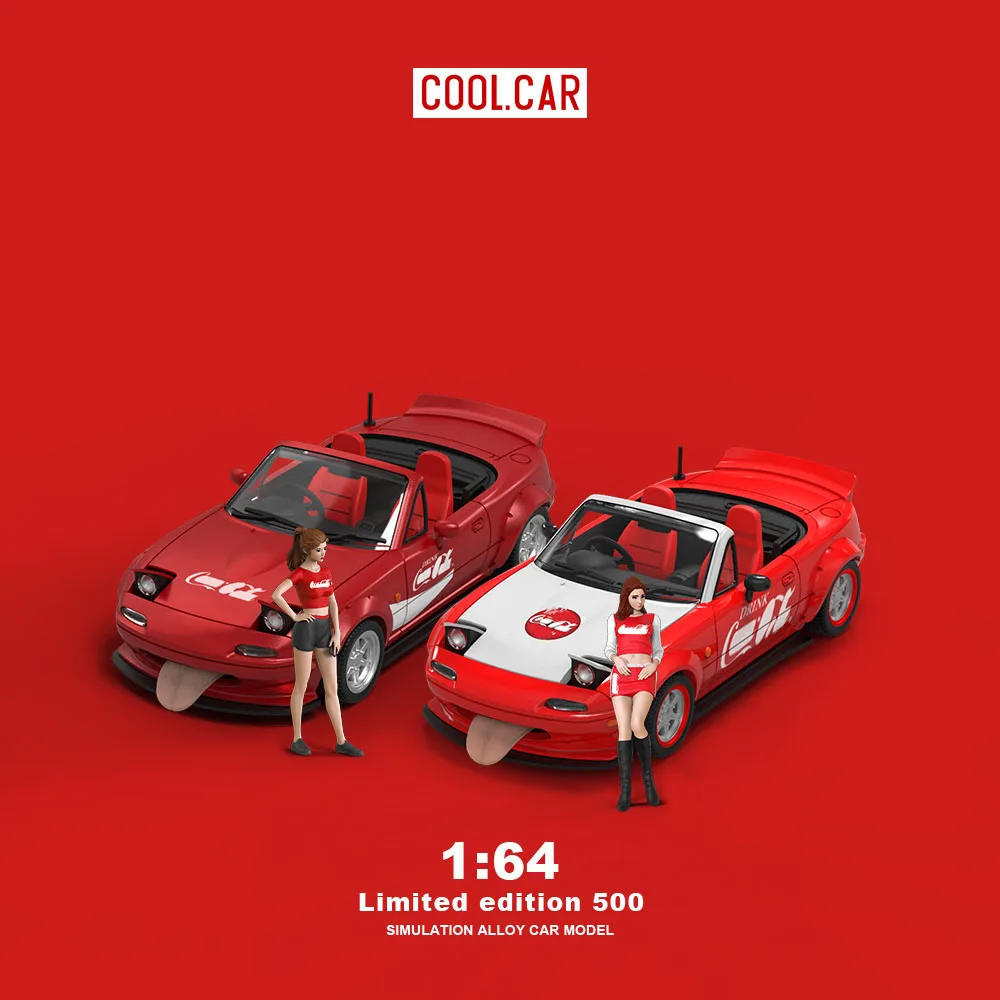

CoolCar/CC 1:64 MX5 красная картина имитация модели автомобиля из сплава для коллекции, дисплея и подарка