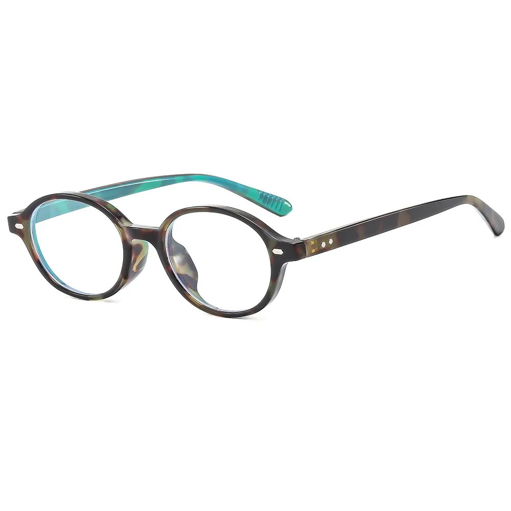 خمر إطار بيضاوي النظارات الشمسية موضة نظارات شمسية ريترو العلامة التجارية تصميم UV400 ظلال نظارات النساء نظارات الإناث