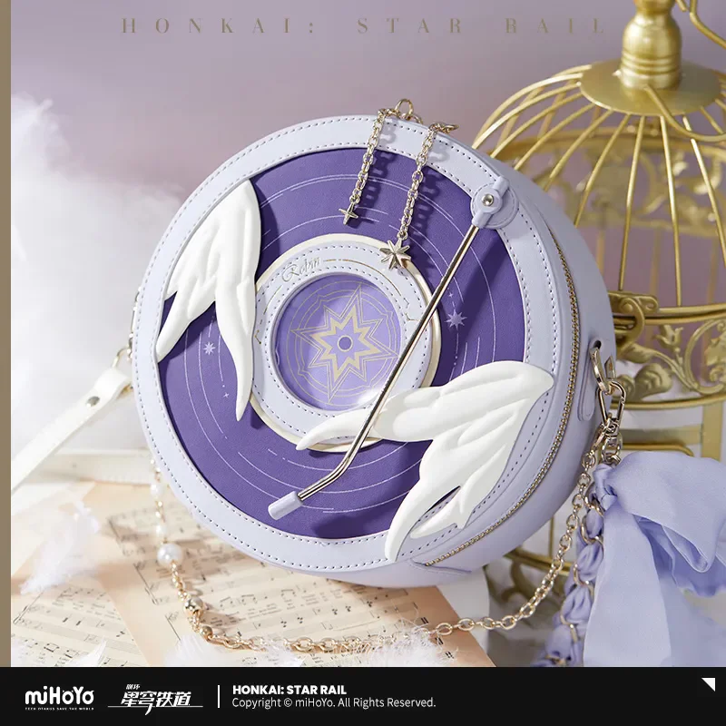 [Original] miHoYo Robin Bag Honkai Star Rail Robin Theme Series Umhängetasche Uniform Tasche Rucksack Messenger Bag Cosplay Weihnachtsgeschenk