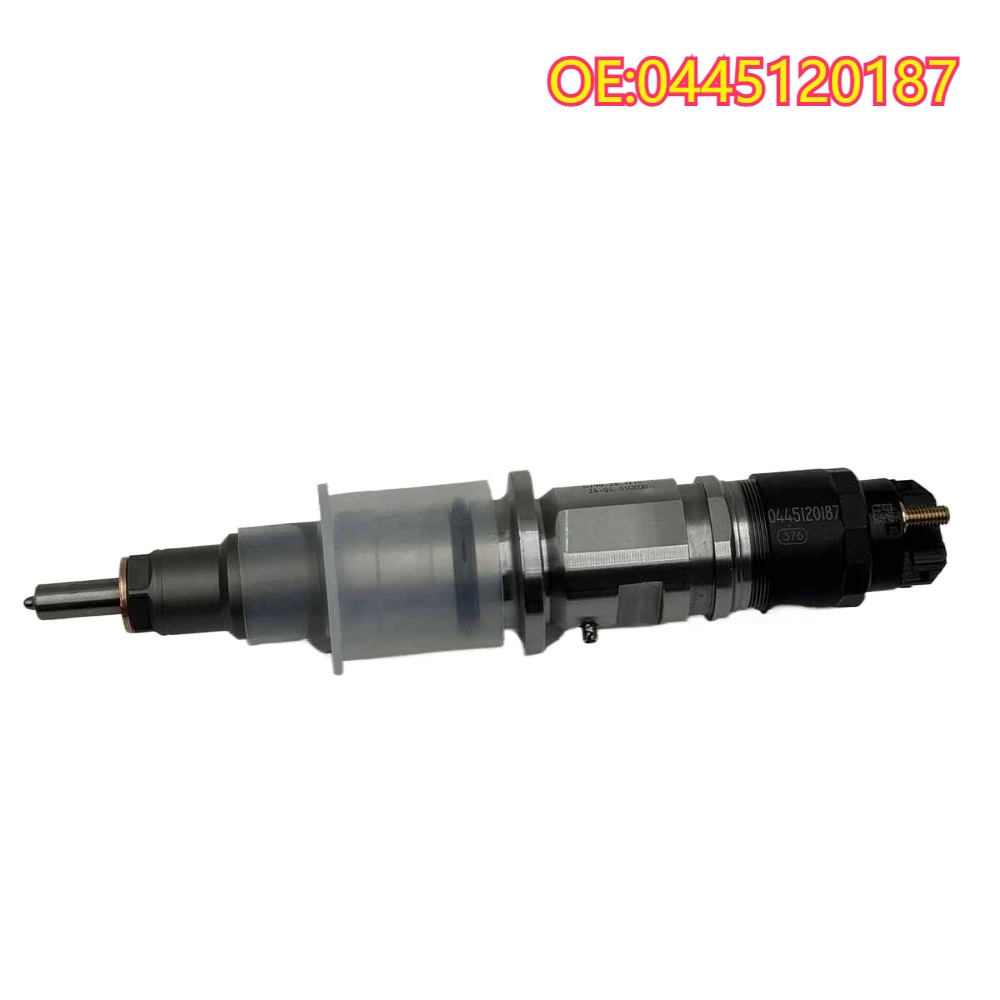 

High quality New For 0445120187 Common Rail Dieselmotor Verstuiver Brandstof Inyector Voor Cum-Minuten Qsl9 6bt Dieselmotor
