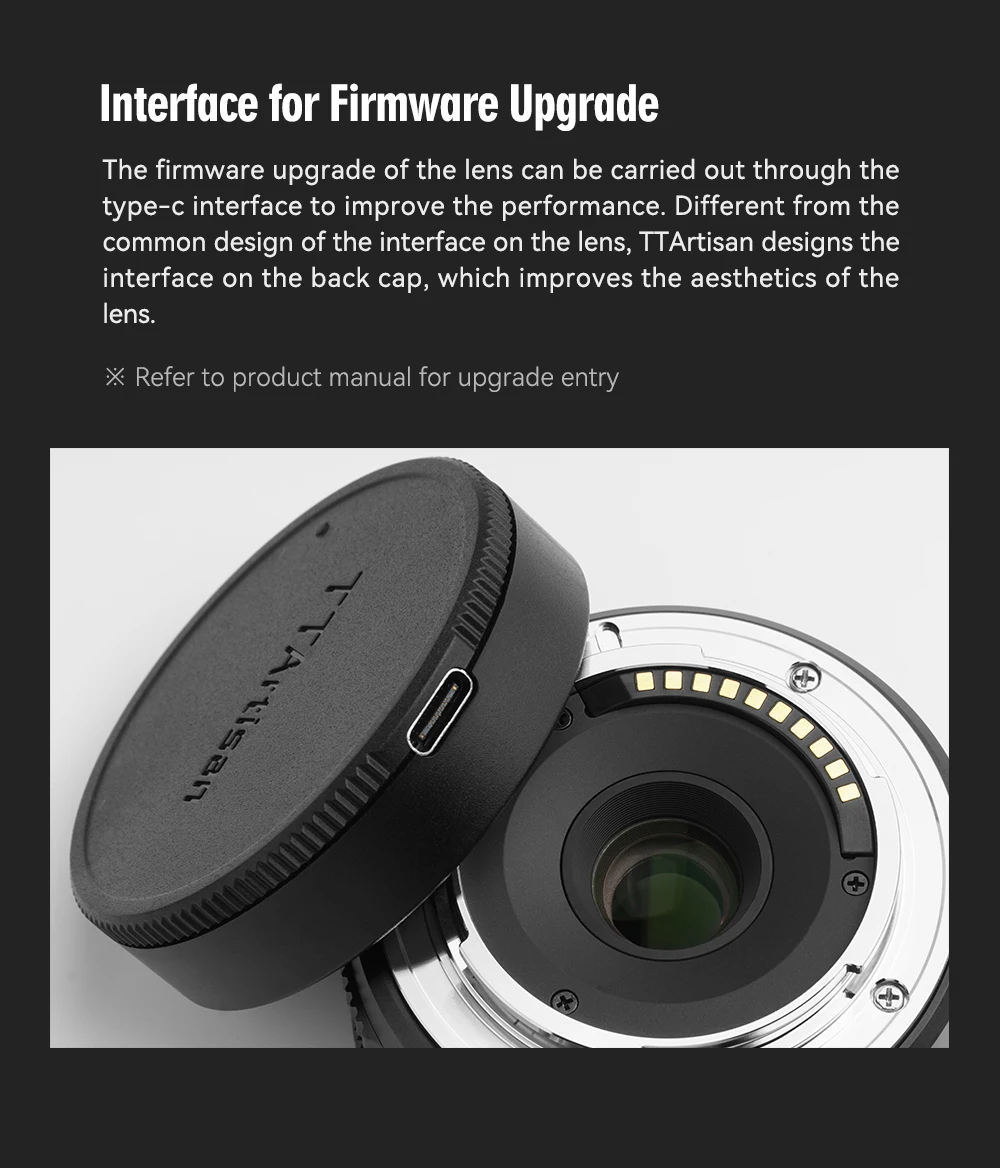 TTARTISAN 27mm F2.8 Autofokus-Kameraobjektiv für Fuji X Fujifilm XF Sony E Nikon Z Mount STM APS-C Eye Perception für XA7 XT100 – Detail 18