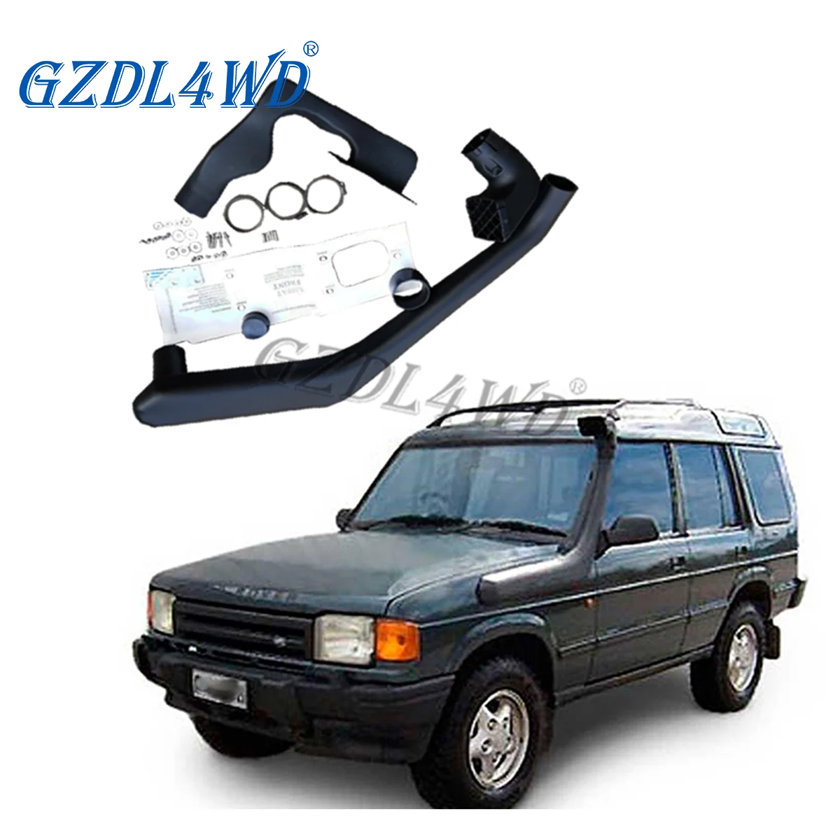

gzdl4wd Автомобиль внедорожного воздухозаборника 4X4 для Discovery 300 Discovery 1 Discovery 3 1994+