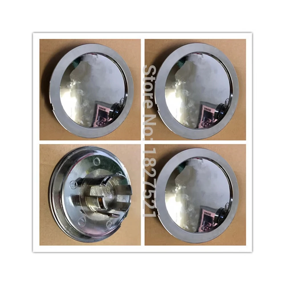 4pcs Chrome Wheel Center hub Cap Caps Cover 3CM Lug Without Logo Fit 120mm Badge Emblem Sticker DIY your Logo replace 4E0601165A