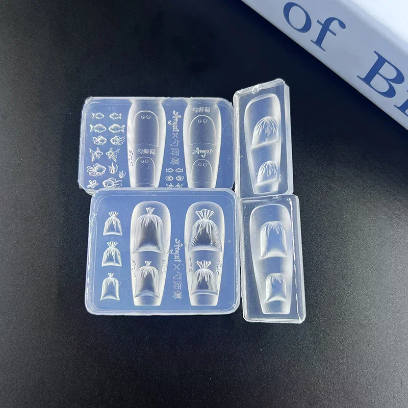 1/4 個 3D スネークガールネイルシリコーン彫刻型ヘビ DIY ネイルデコレーションアートネイル美容チャームシリコーンネイルモールド