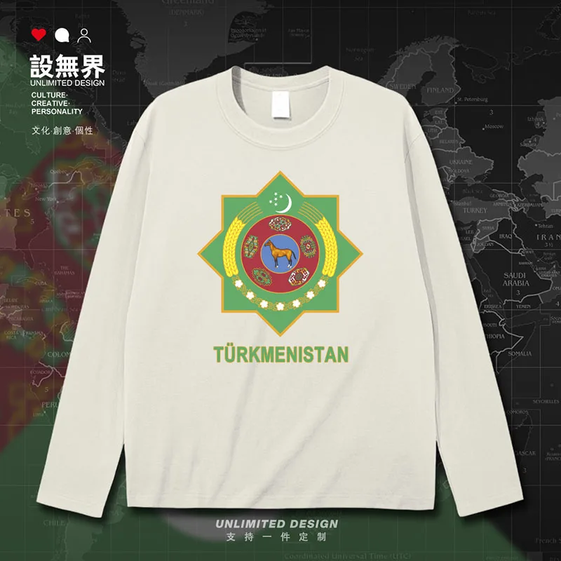 Turkmenistan Turkmen TKM mens t shirt printed clothing men's tees meeting jerseys t-shirt sporting white tops clothes summer