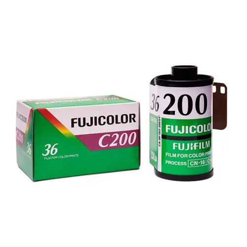 Imagen 2 del producto Para cámara de formato 135 H35/M38/M35/H35N película 1/3/5/10 rollos Fujifilm Fujicolor 200 Color 35mm película Fujifilm 36 Exp por rollo