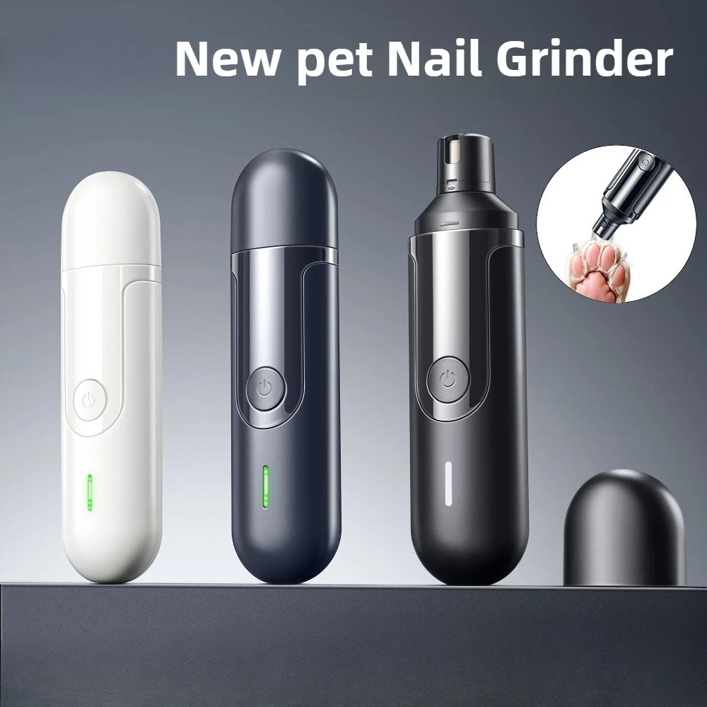 

Electric Dog Nail Grinder Pet Cat Nail Clipper Quiet and Low Pet Nail Trimmers Pet Paws Grooming Tool for Small Large Cat Dogs