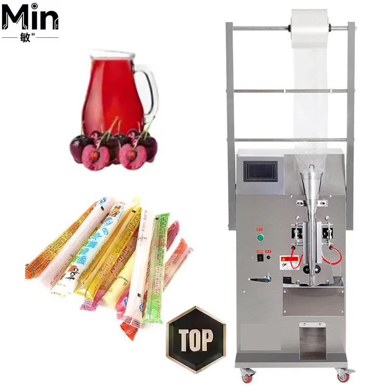 New Automatic Multi-function Liquid Filling Machine Juice Oil Milk Pouch Sachet Packaging Machinery