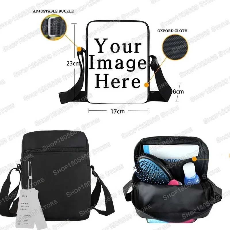 Animal Horse Messenger Bag Women Handbag Small Satchel Canvas Cross Bag Girls Travel Bags Ladies Shoulder Bags Bookbag Gift