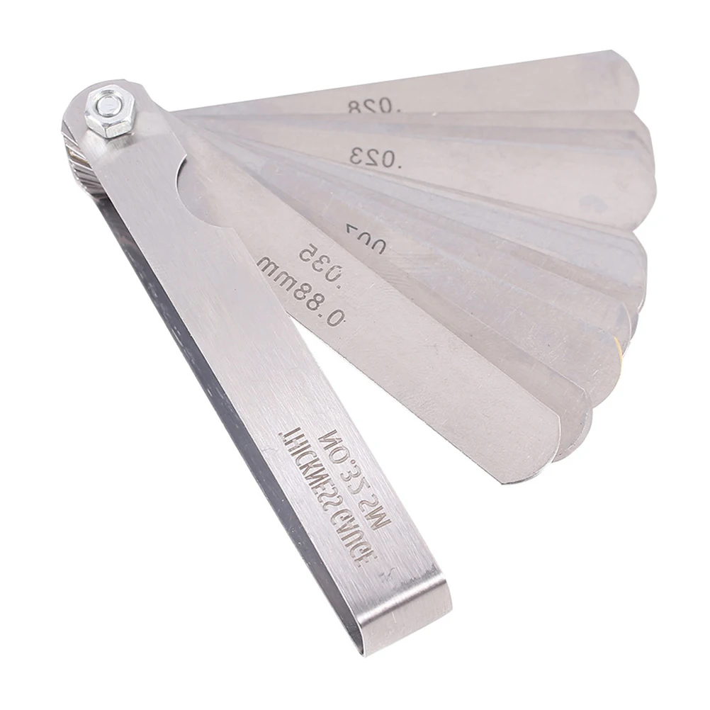 

32pcs String Height Measurement Ruler Stainless Steel Guitar Tool Dual Marks Pocket Size Luthier Metric System Fretboard Neck