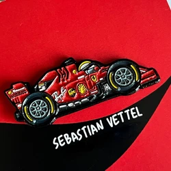 Sebastian Vettel 2019 Livery Enamel pin