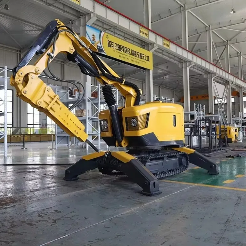 Professional Demolition Robot Remote Controlled Hydraulic Concrete Breaker for Building Renovation and Tunnel Work