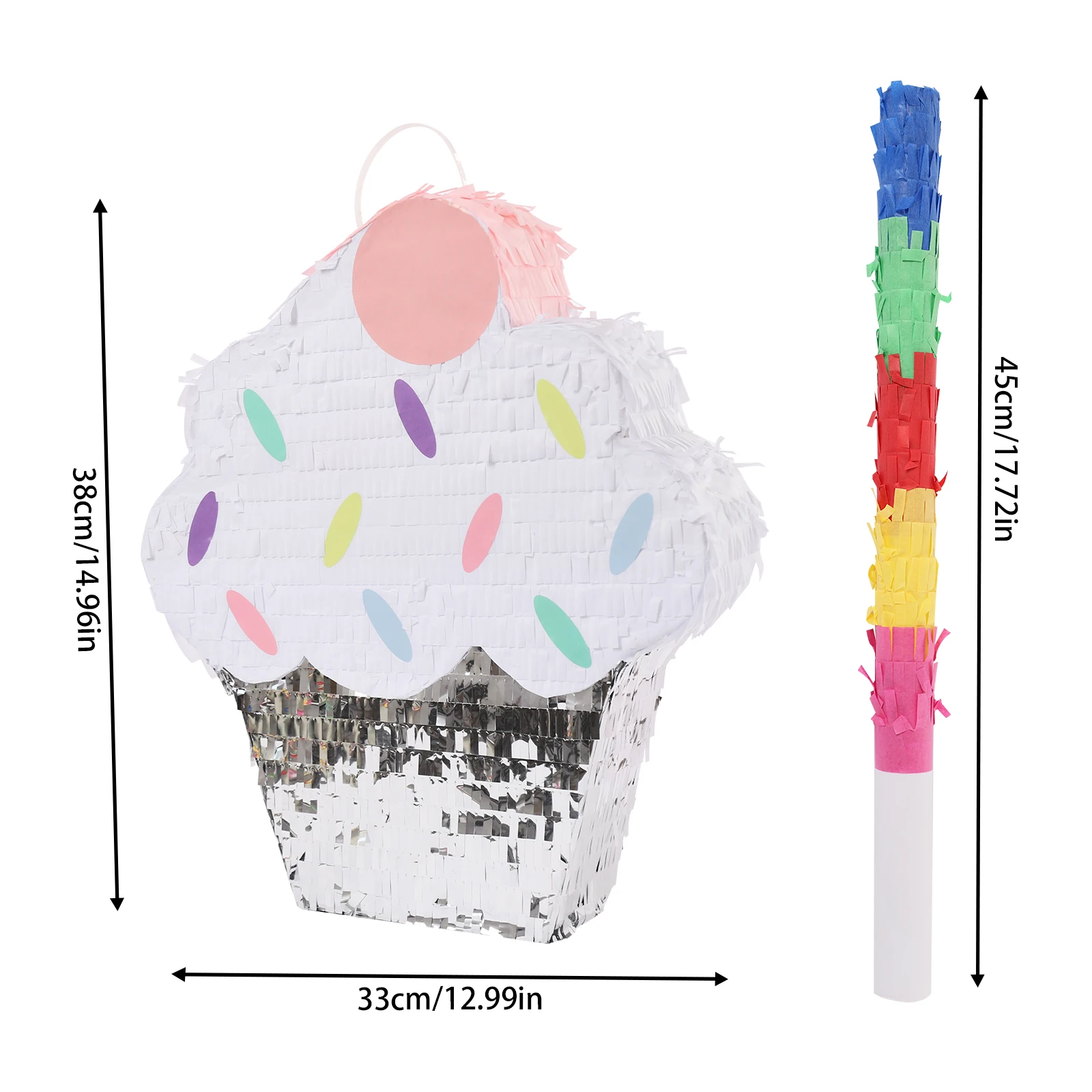 Cono de helado en forma de palo para niños, cumpleaños, verano, tema de dulces, niñas, Baby Shower, playa, suministros para fiesta de boda, decoraciones