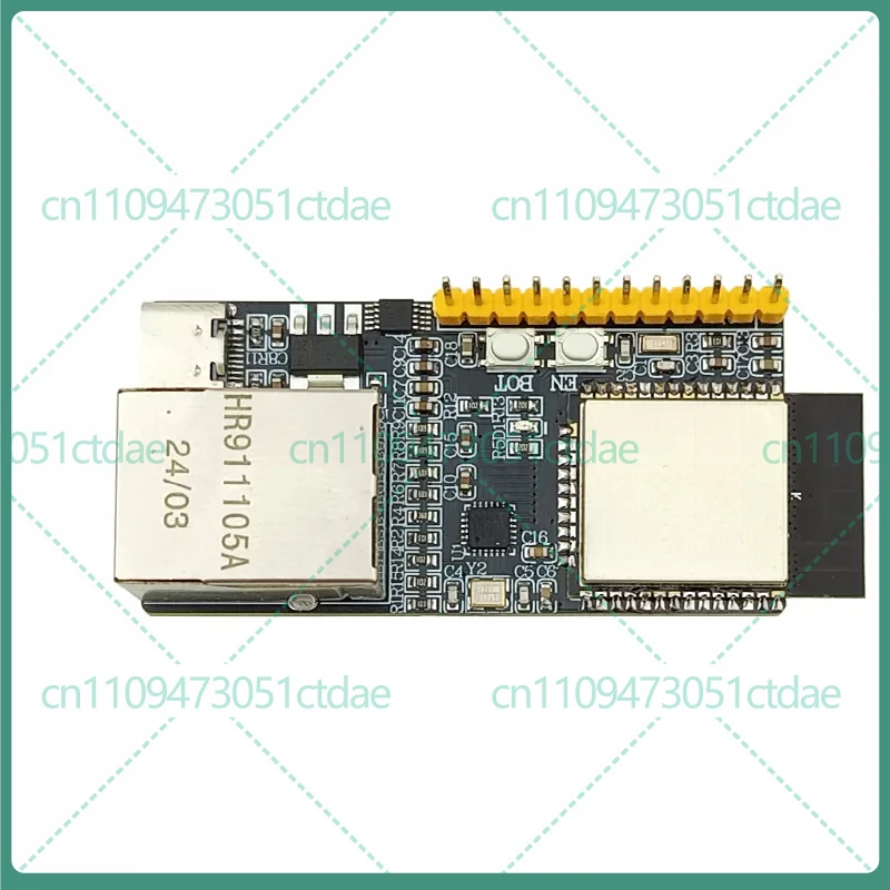 1-5pcs For ESP32-WROOM-32E Development Board With LAN8720AI RJ45 Ethernet WiFi Bluetooth Module