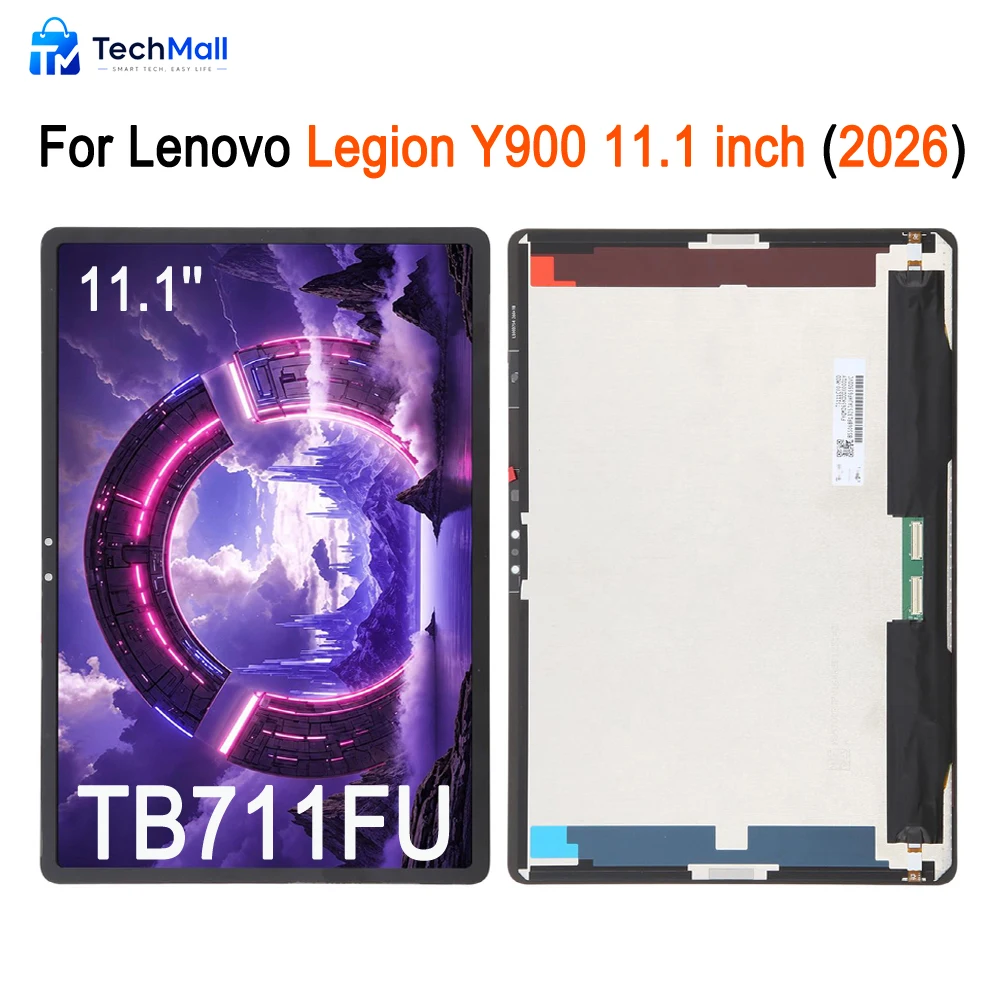 11.1'' TB711FU IPS LCD Screen For Lenovo Legion Y900 11 (2026), TB711FU Tablet Display Touch Screen Repair Replacement Part