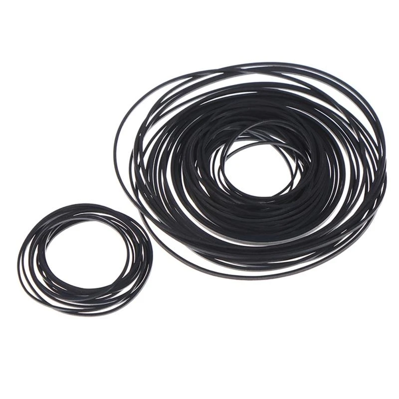 

H55F 4-13cm/45-130mm Mixed Cassette Tape Machine Square Belt Universal Repair Belt 0.7mm or 1.0mm Thickness for DVD Recorder