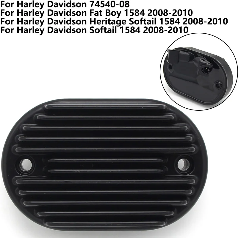 

Motorcycle voltage regulator rectifier for Harley-Davidson Harley Davidson Fat Boy 1584 2008-2010 Heritage Softail 1584 7454008