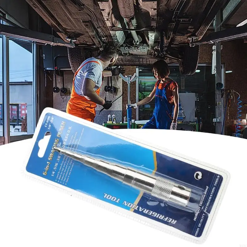 M4YC Swaging Tool 1/4 '5/16' '3/8' '5/8' '3/4' '6 в 1 Трубчатая трубка расширяющая рука Скалирование