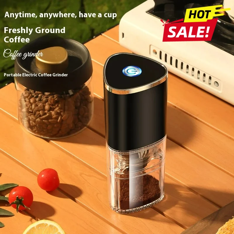 

НОВАЯ портативная профессиональная электрическая кофемолка TYPEC USB зарядка керамический шлифовальный сердечник домашняя измельчитель кофейных зерен