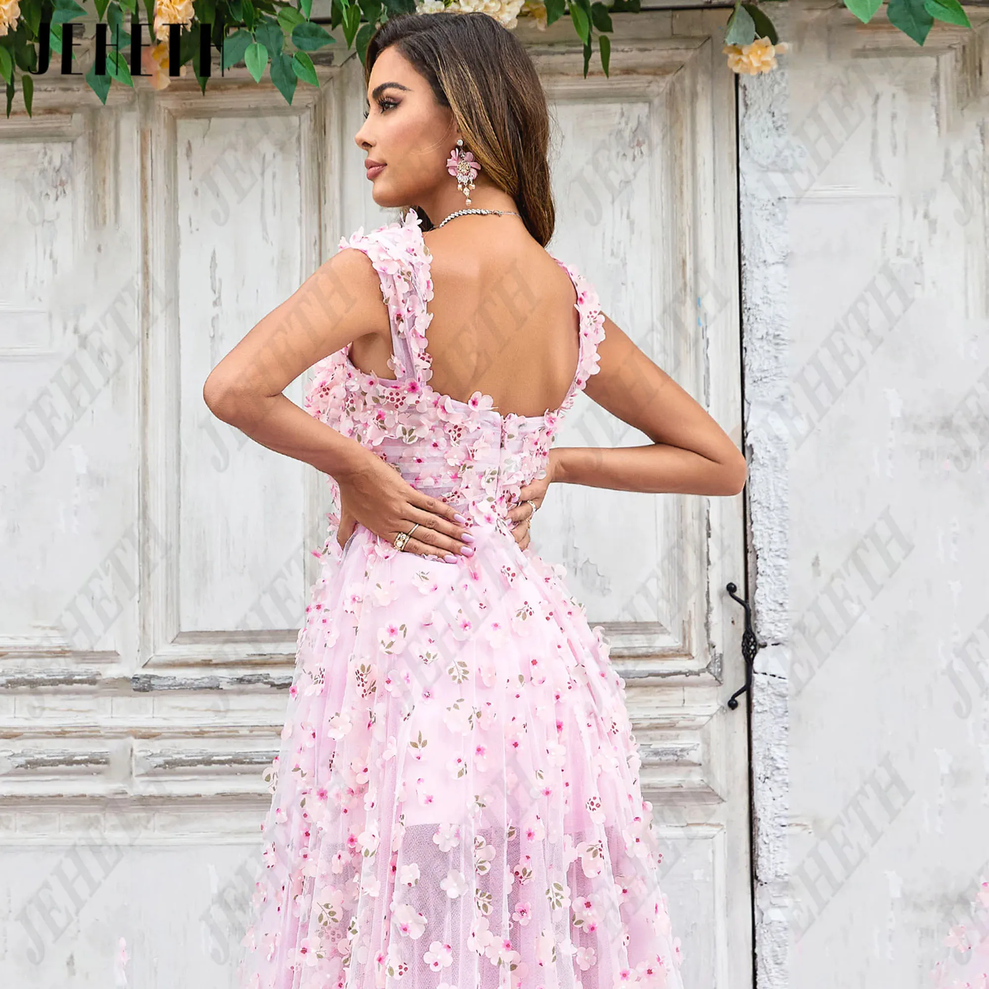 Guitar Hcondamned-Robe de Soirée en Dentelle Brodée, Fendue sur le Côté Personnalisée, Quelle que soit la Casquette, les Manches, les Fleurs PastrolJeheth Embroidery Lace Prom Party gowns cap sleeves fleurs pastrol Eve