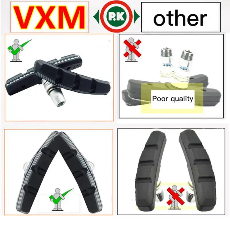 كتلة فرامل الدراجة للطريق ، الدراجة الجبلية ، وسادة الفرامل الخامس ، ركوب الدراجات ، MTB