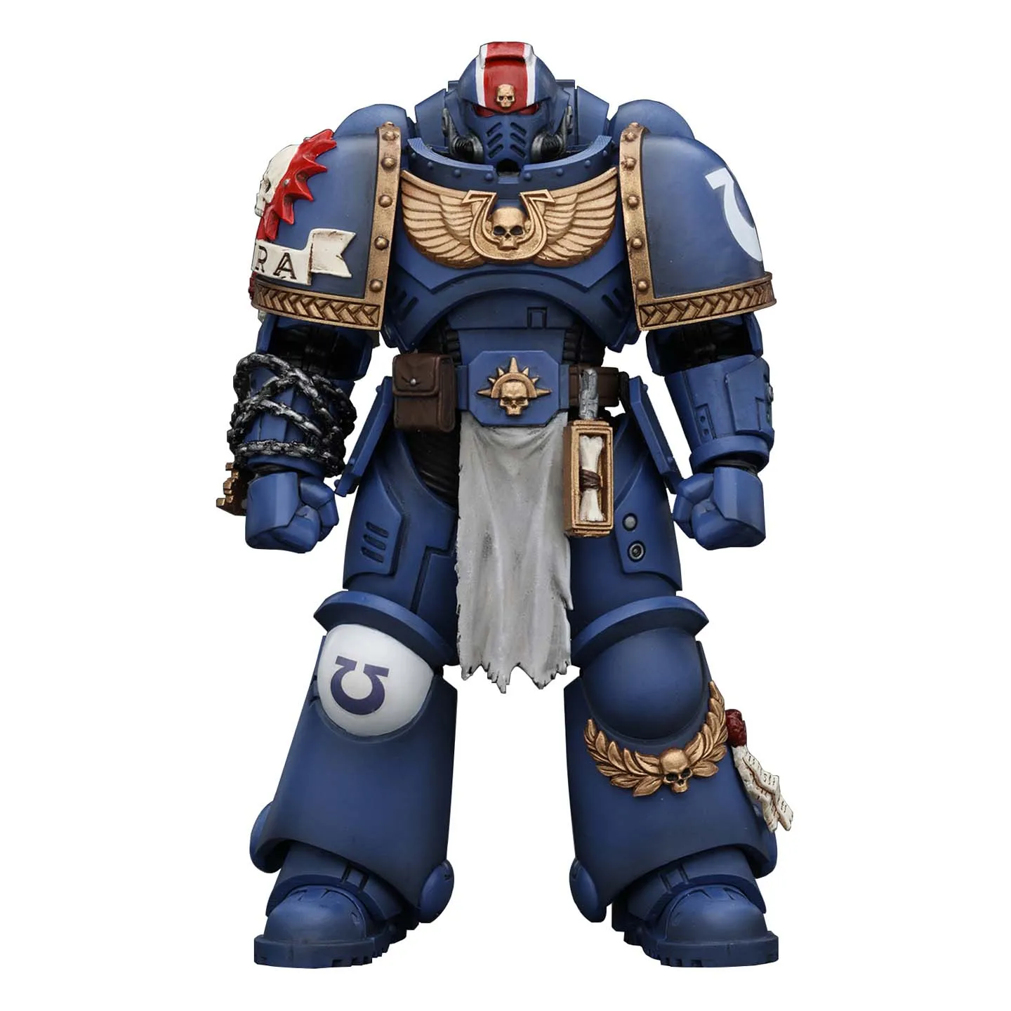 JOYTOY Dark Source Warhammer 40k المتطرفة المحارب JT00058 نائب ضابط تيتوس موبايل سولجر نموذج 1/18 نموذج اللعب لعبة محمولة