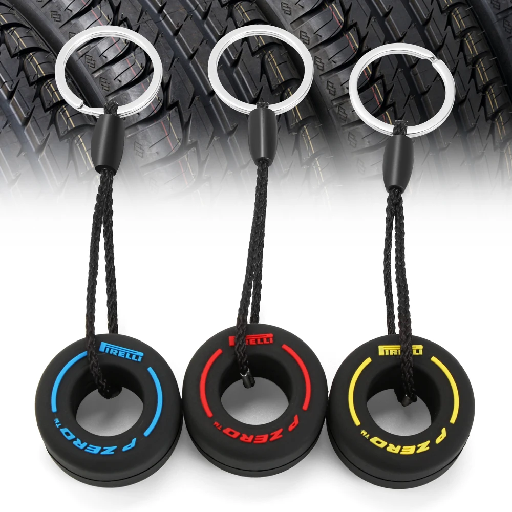 New Fashion Car Key Ring Tire Keychain pendant Gift For Dacia Sandero Logan Duster Dokker Logan Stepway Nova