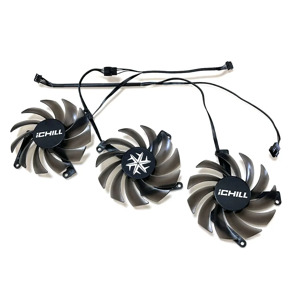 NEW CF-12915S INNO3D RTX3070 3080 iCHILL X4 FAN For INNO3D RTX 3070、3070TI、3080、3080TI、3090 iCHILL X4 Video card cooling fan