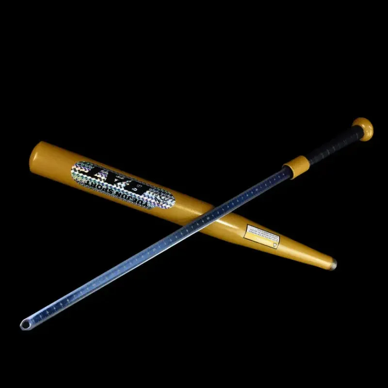 73cm Outdoor Portable EDC Longquan Handmade Solid Baseball Bat Thickened Alloy Steel Solid Wood Car Defense Stick