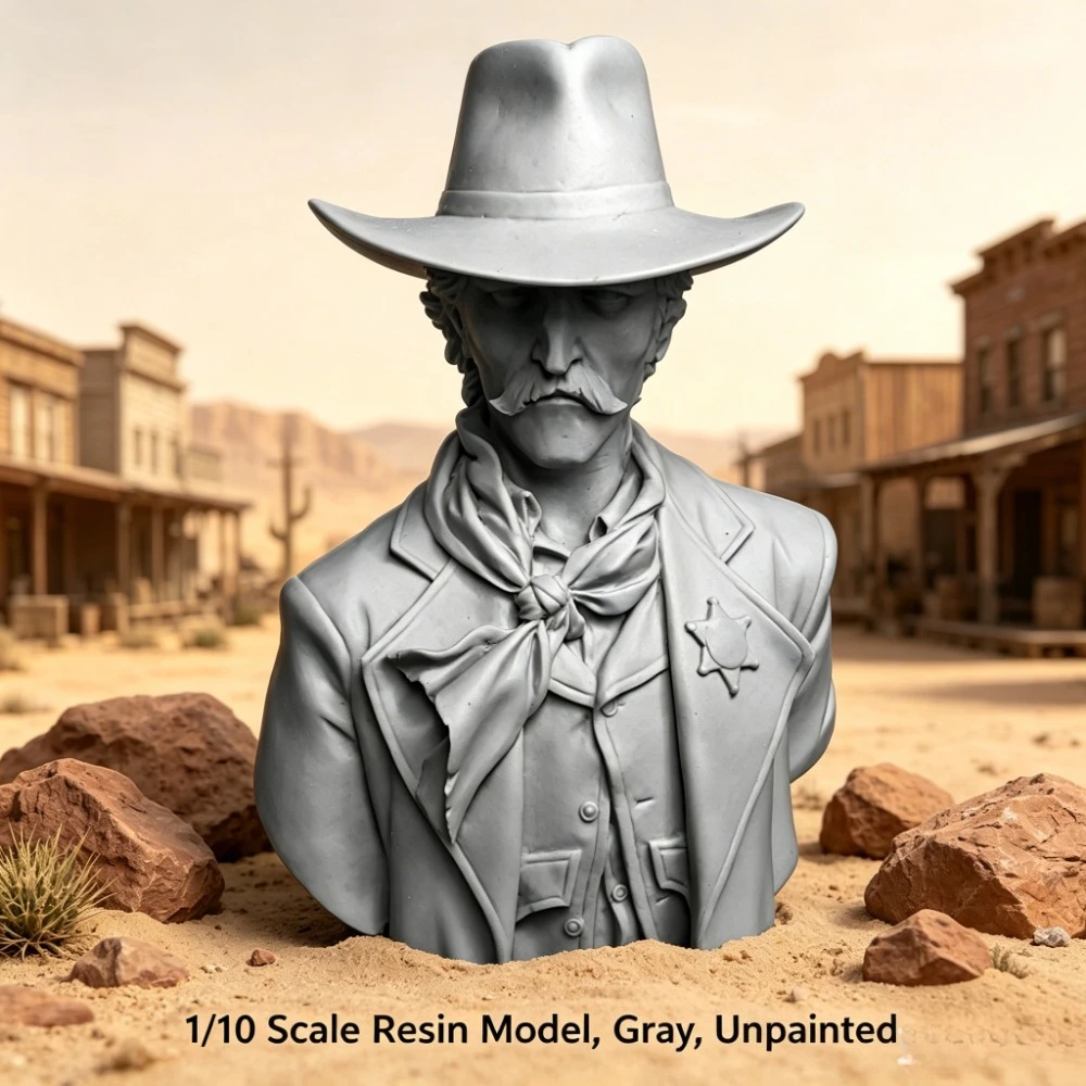 80mm High Die-casting Resin Model, GK， Resin Bust, Needs To Be Assembled, Unpainted