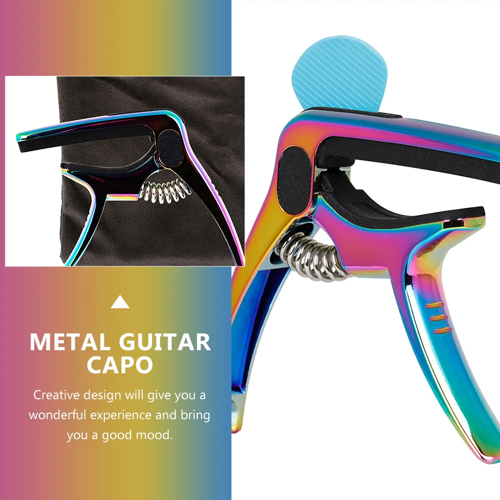 

Capo Sandhi Clip Practical Guitar Clamp Part Accessory Metal Durable Instrument