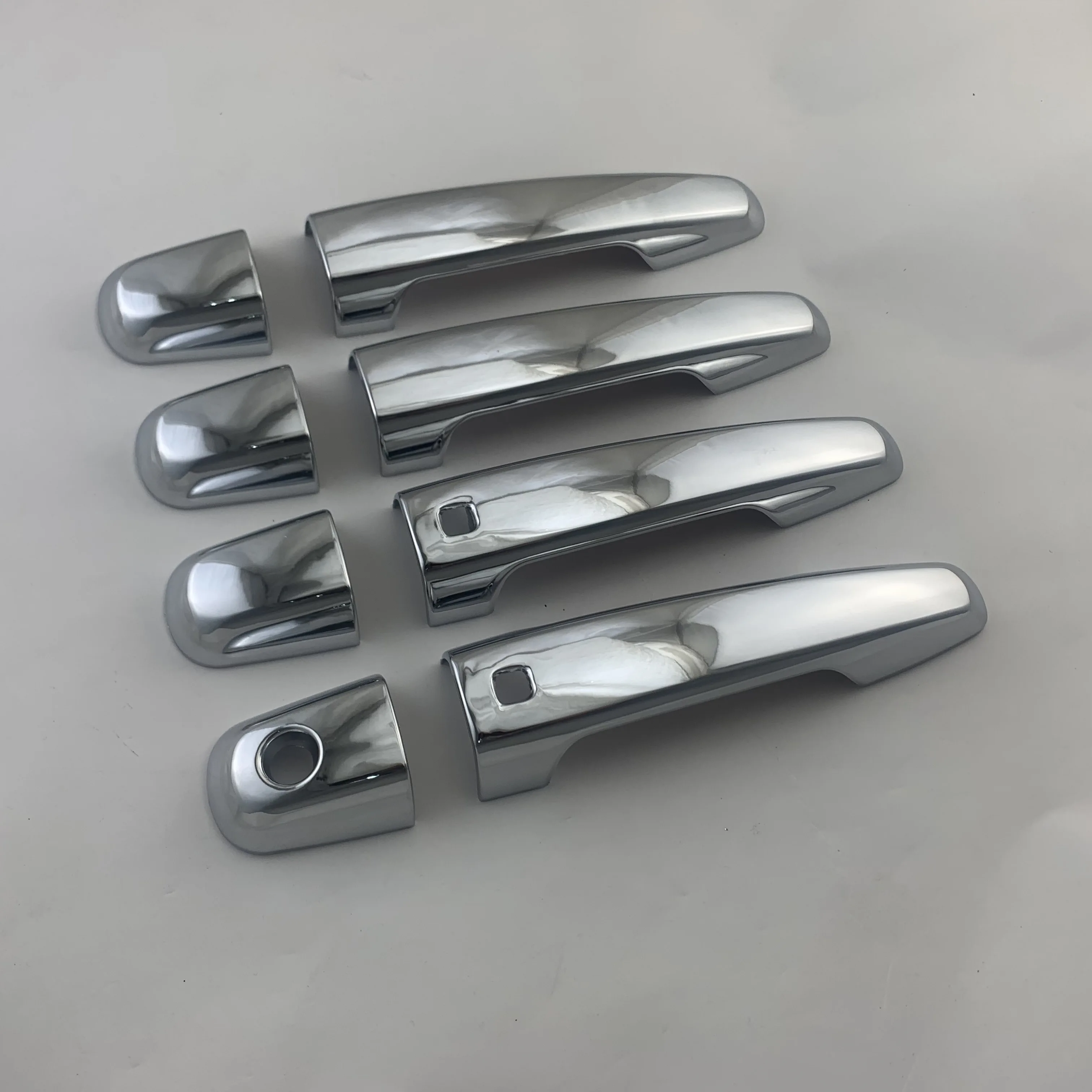 New Car ABS Chrome Accessories Plated Door Handle Bowl Cover Trim Paste Style For Mitsubishi Triton L200 2019 2020 2021 2022