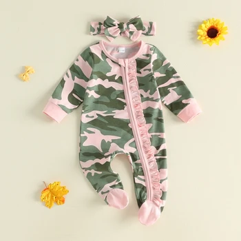 Camo Baby Romper Set 1