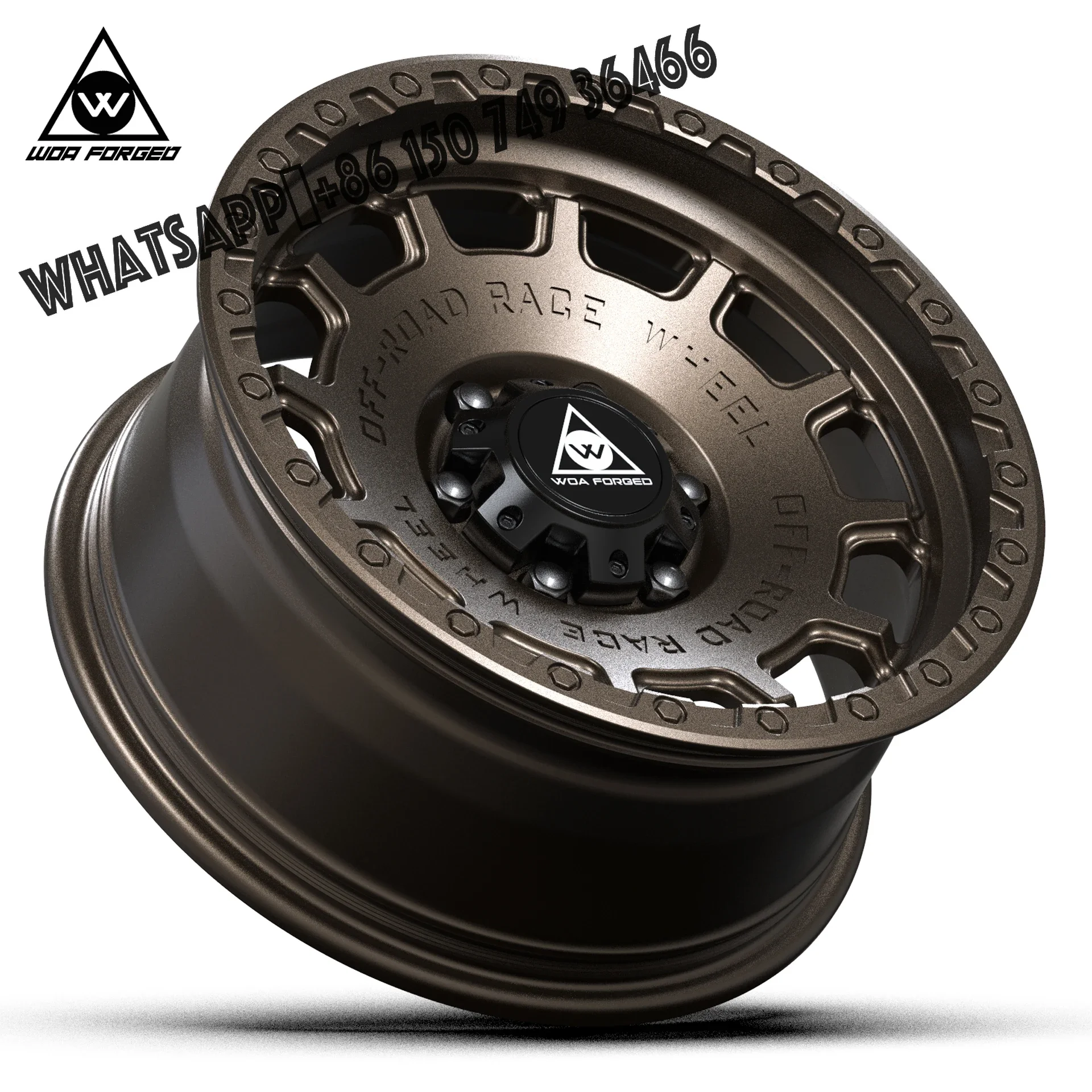 WOAFORGED 6061-T6 off Road Rim 6x139.7 5x130 5x150 6x135 6x120 6x114.3 Forged Wheels 17 18 19 20 Inch 4x4 Rim Negative Offset