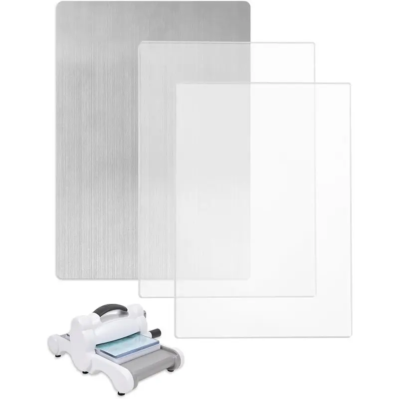 

【CHRISTMAS 】Cutting Pad Set(3 Pcs) Metal Shim For Scrapbooking- For Die-Cutting Machine-For Die-Cutting& Embossing Crafts