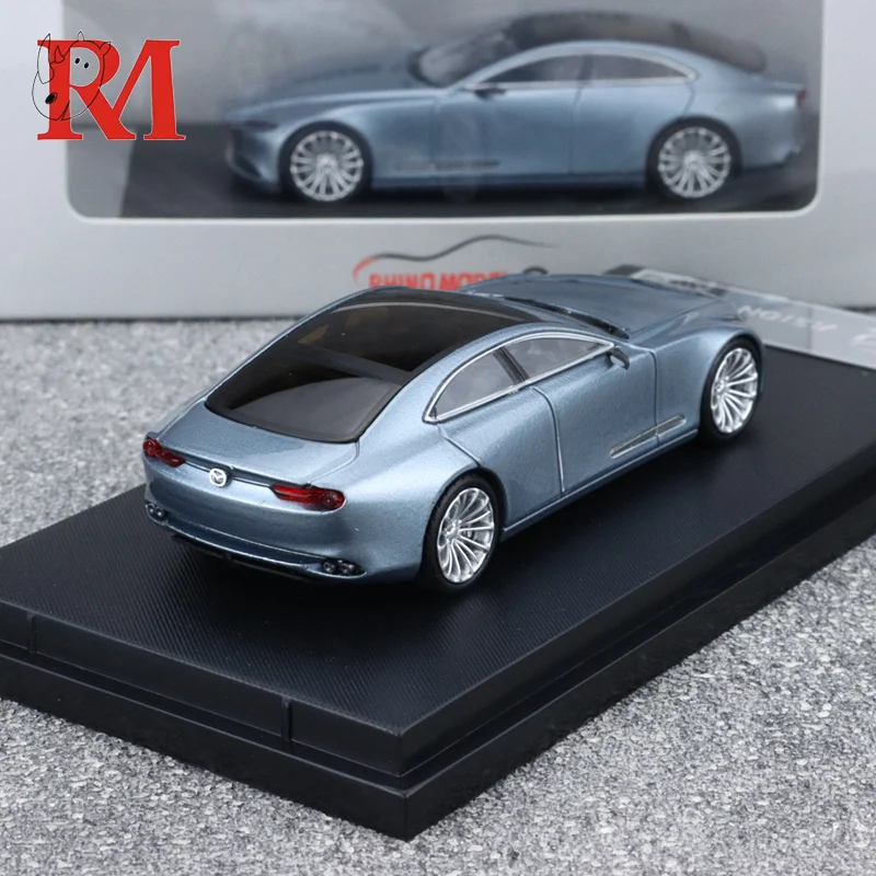 New In Stock Rm 1:64 Concept Car Mazda Rx-Vision Coupe Simulation Alloy Miniature Die-Cast Model Custom Boy Toys Collection Gift