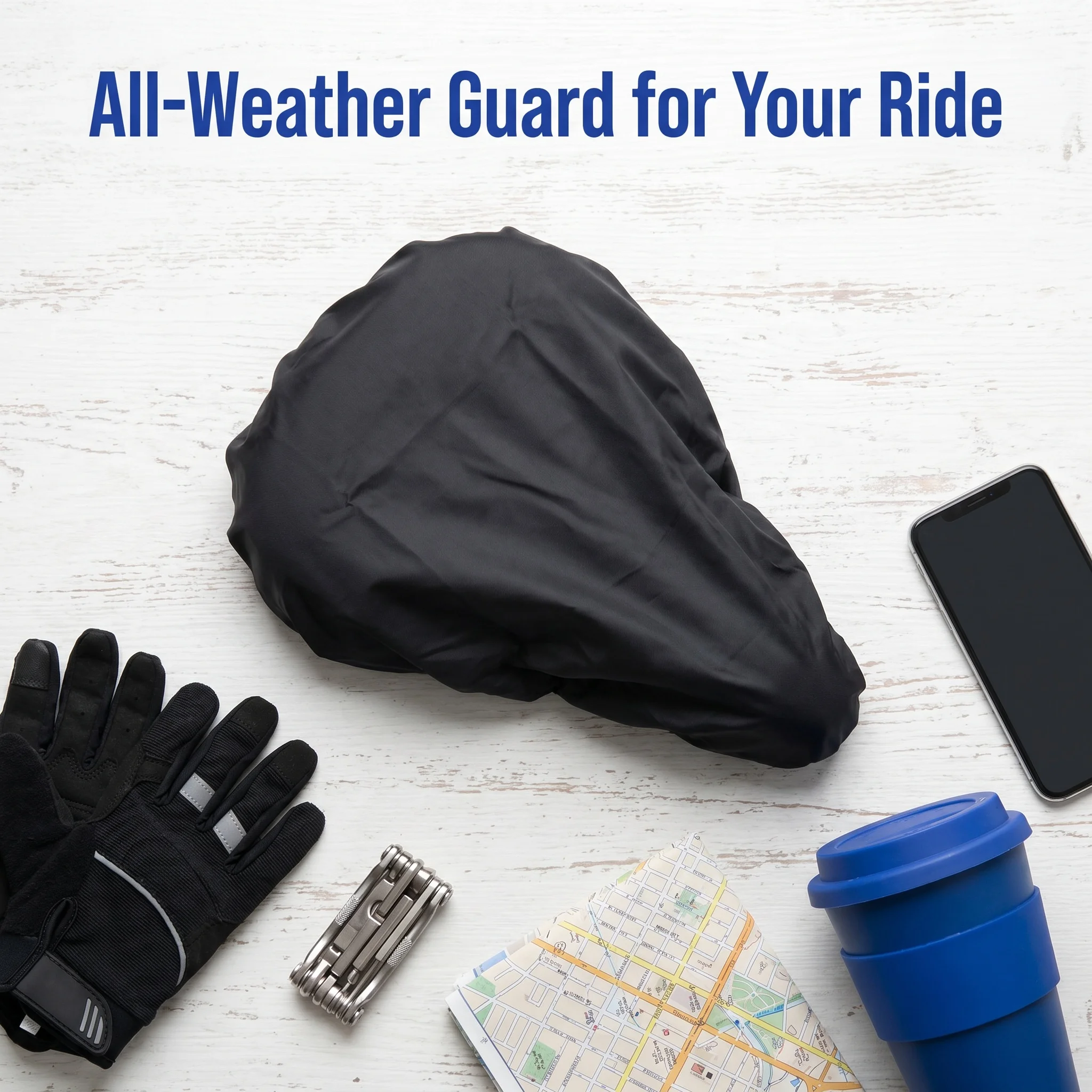 Portable Bicycle Saddle Cover Waterproof Dustproof UV Protection For MTB Road Bike Fixed Gear Bike Seat Protector