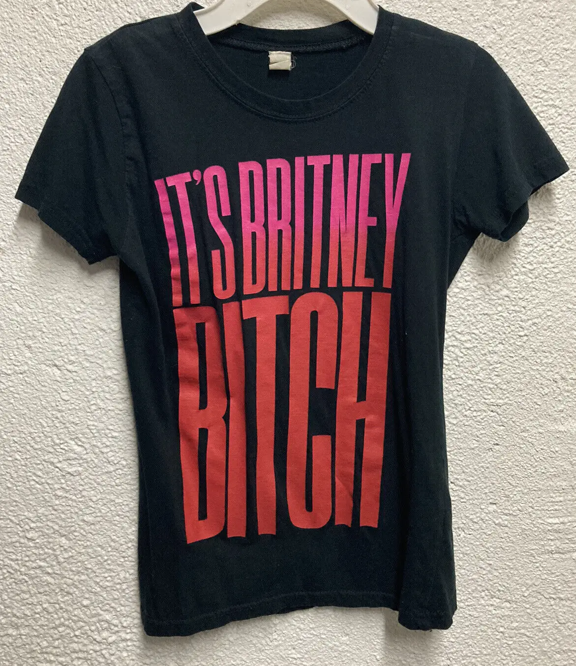 VTG Official Britney Spears It’s Britney B!tch T Shirt Sz Womens Small Authentic