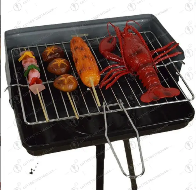 Portable Foldable Charcoal BBQ Grill Outdoor Barbecue Tool for Camping Picnic Home Party