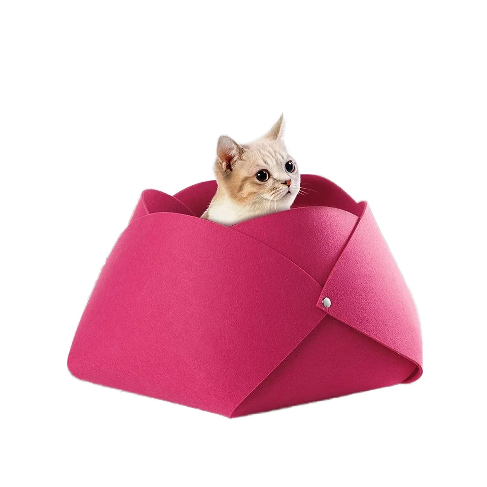 

Petal-shaped Pet Nest, Convenient Removable and Washable Cat Nest, Breathable and Wear-resistant, Universal in All Seasons