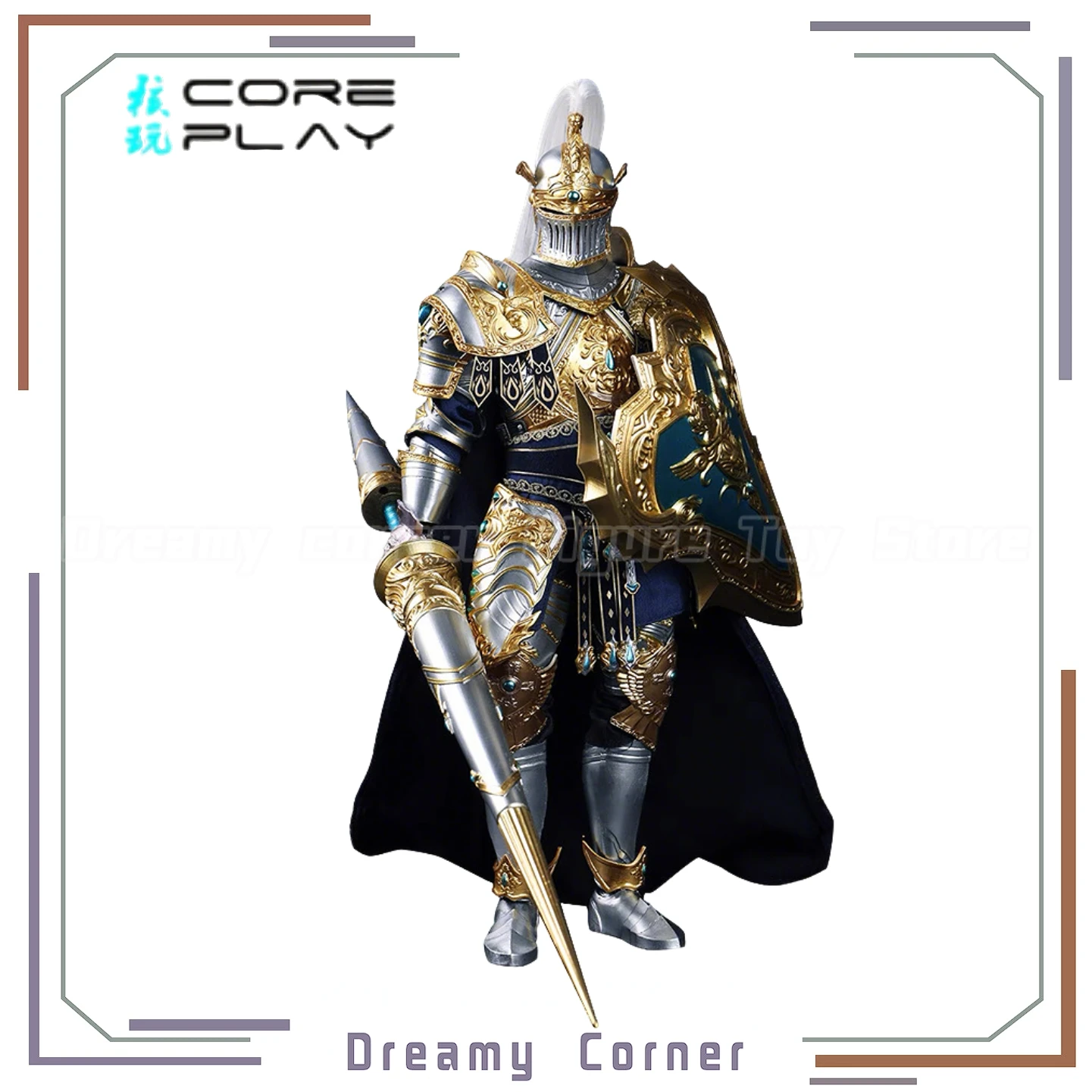 

【In Stock】COREPLAY KR001 Fantasy Earth ZERO Knights of The Round Table Lancelot 1/6 Action Figure