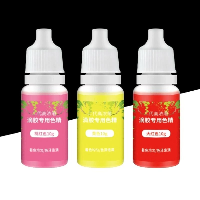   Epoxy Resin Colorant 12 Colors Epoxy Resin Pigment Epoxy Resin Dye for Resin Jewelry DIY Crafts Art Making 10ml Each
