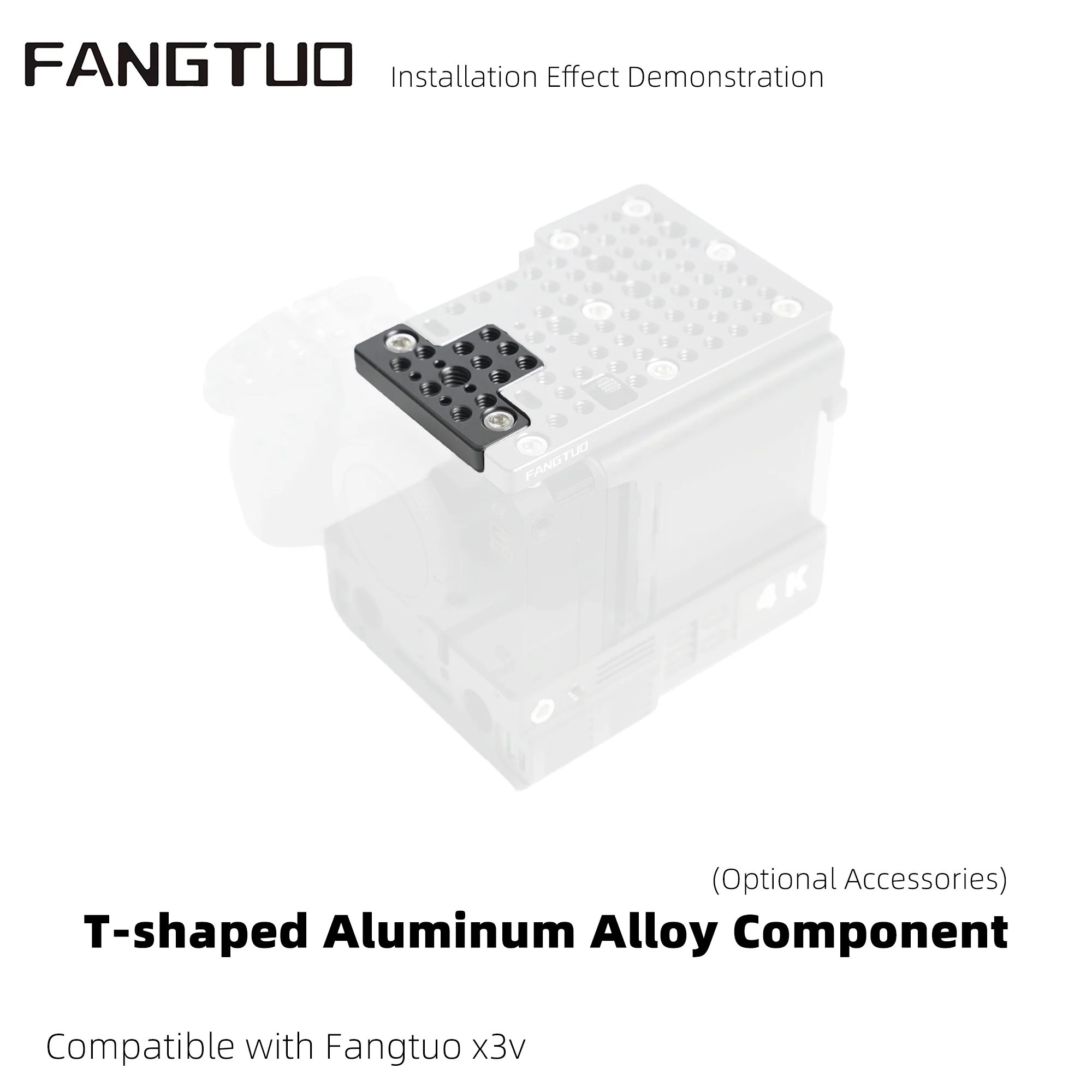 

Fangtuo Kit X3V Т-образная часть из алюминиевого сплава, эксклюзивно для ручек третьих вечеринок.