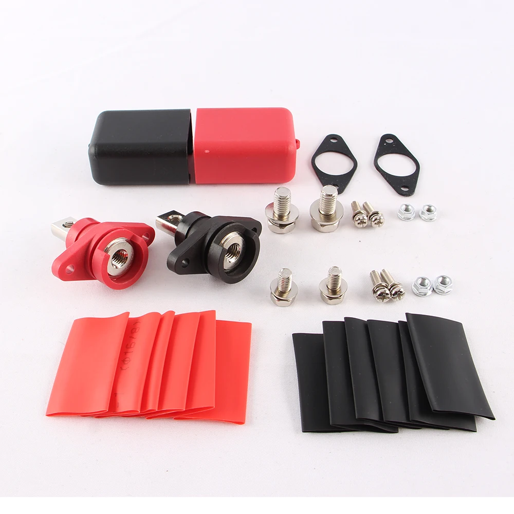 2/4PCS 150A Flame Retardant Single-Thread Rhombus Battery Terminal Block Screw Connection for Energy Storage