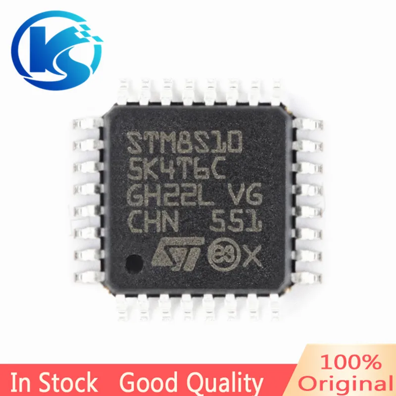 

STM8S105K4T6C STM8S10 5K4T6C LQFP48 8-bit Microcontroller/Flash Memory