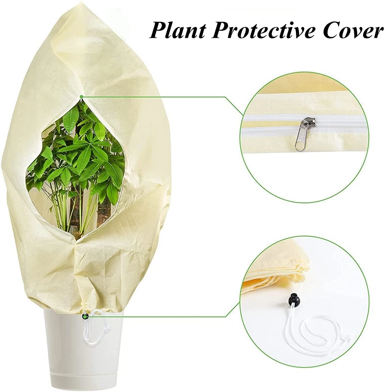 

Garden Plant Cover Winter Fruit Tree Plant Seedling Antifreeze Cover Outdoor Yard Tree Shrub Plant Protecting Bag Warm Covers