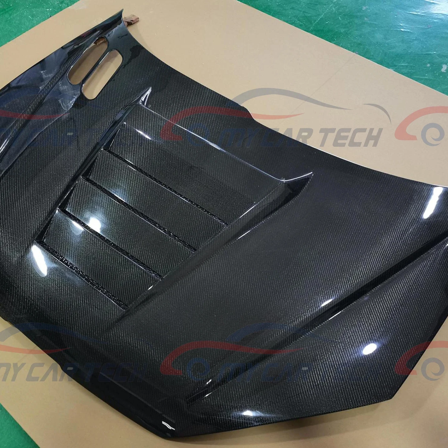 

New Carbon Fiber Hood For 206VF Peugeot