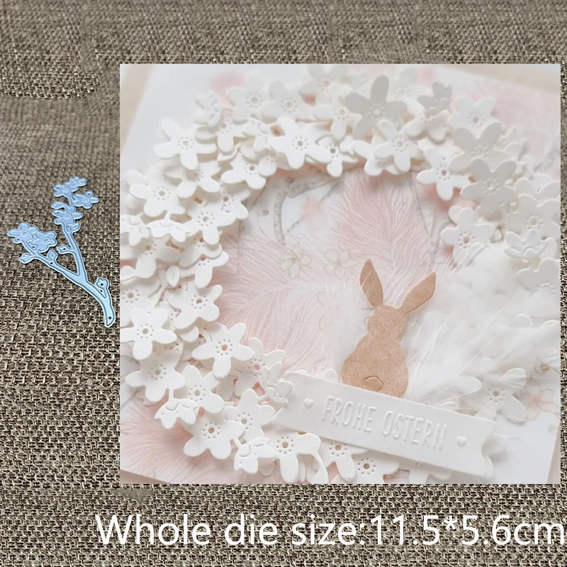 

XLDesign Craft Металлическая форма для трафарета, вырубная штамп, цветочная ветка, украшение для скрапбукинга, высечка для альбома, бумажные карты, ремесло, тиснение