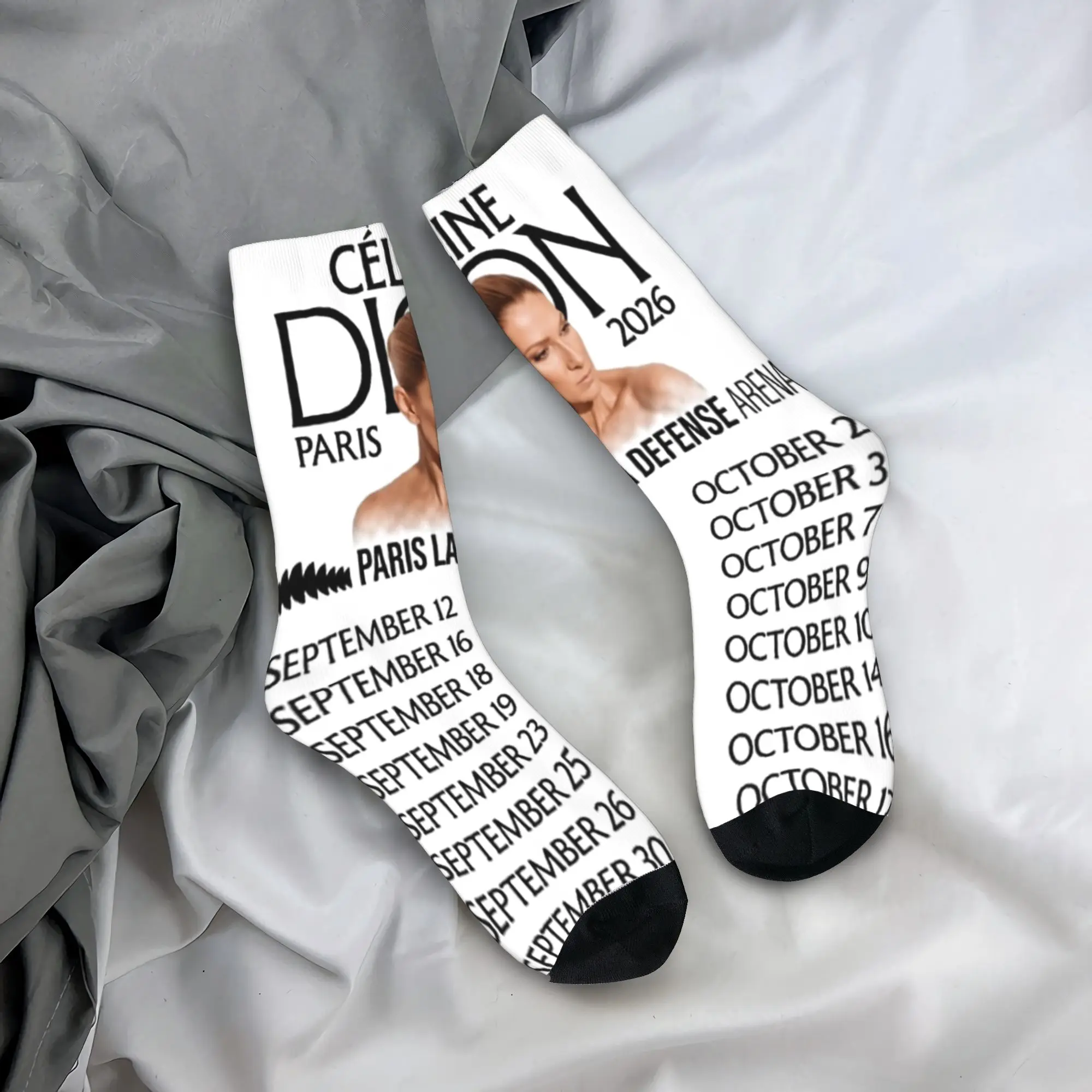 Dions Paris 2026 Tour Socks Accessories For Men Women  Print Socks Super Soft Wonderful Gifts
