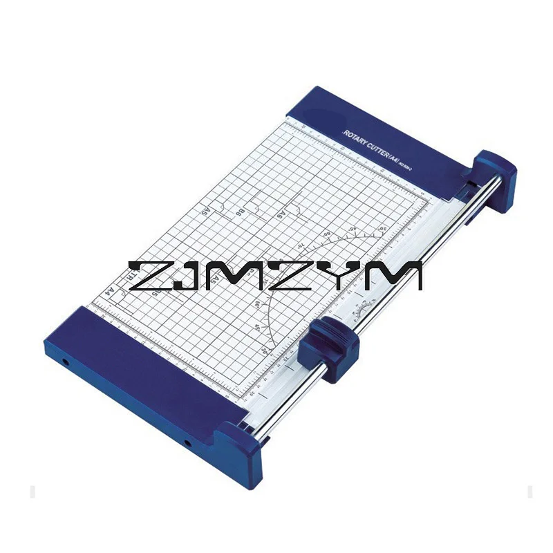 Paper Trimmer Rotary Cutter for A4 Paper Width Desktop Paper Cutting Machine with Rulers
